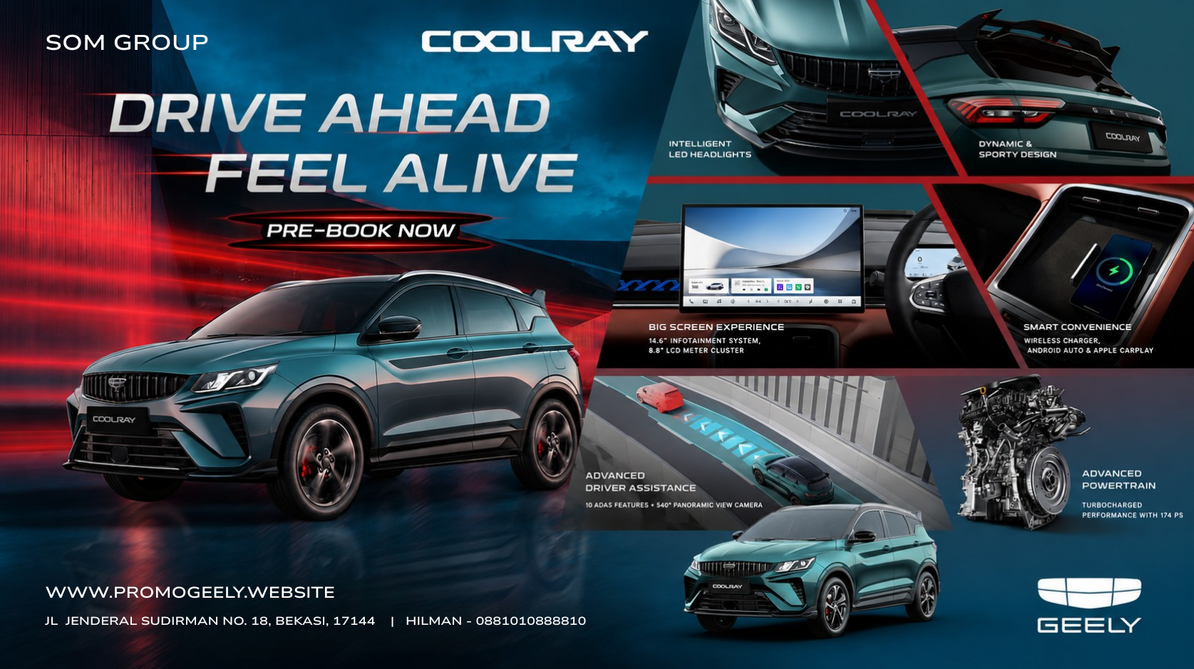Banner Geely Coolray
