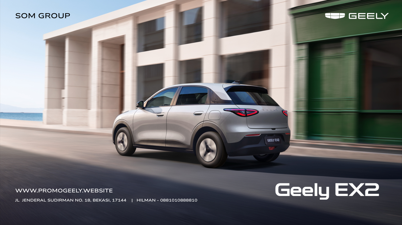 Banner Geely Ex2