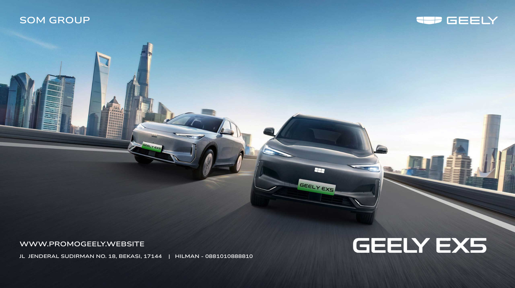 Banner Geely Ex5