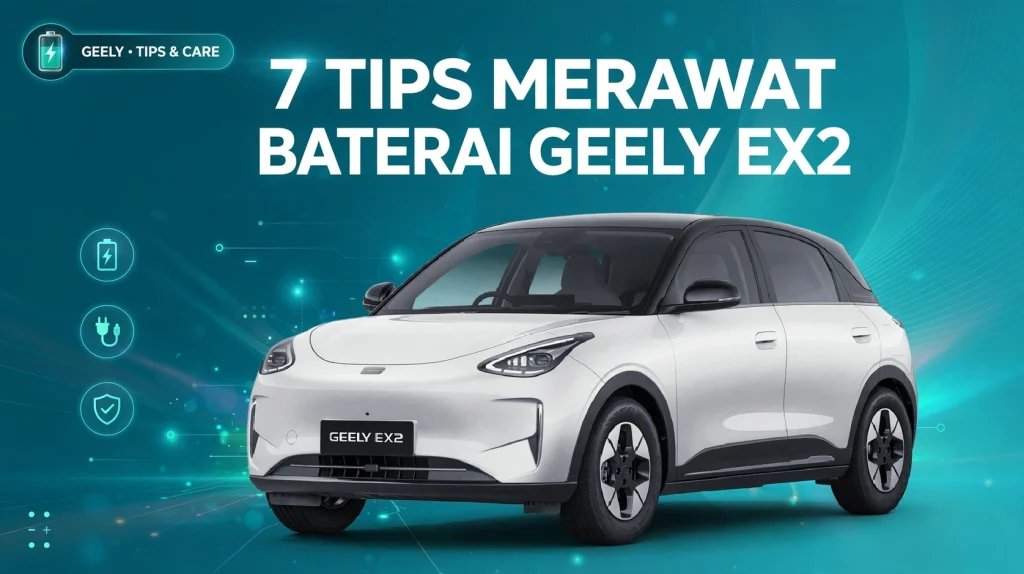 7 tips merawat baterai geely ex2